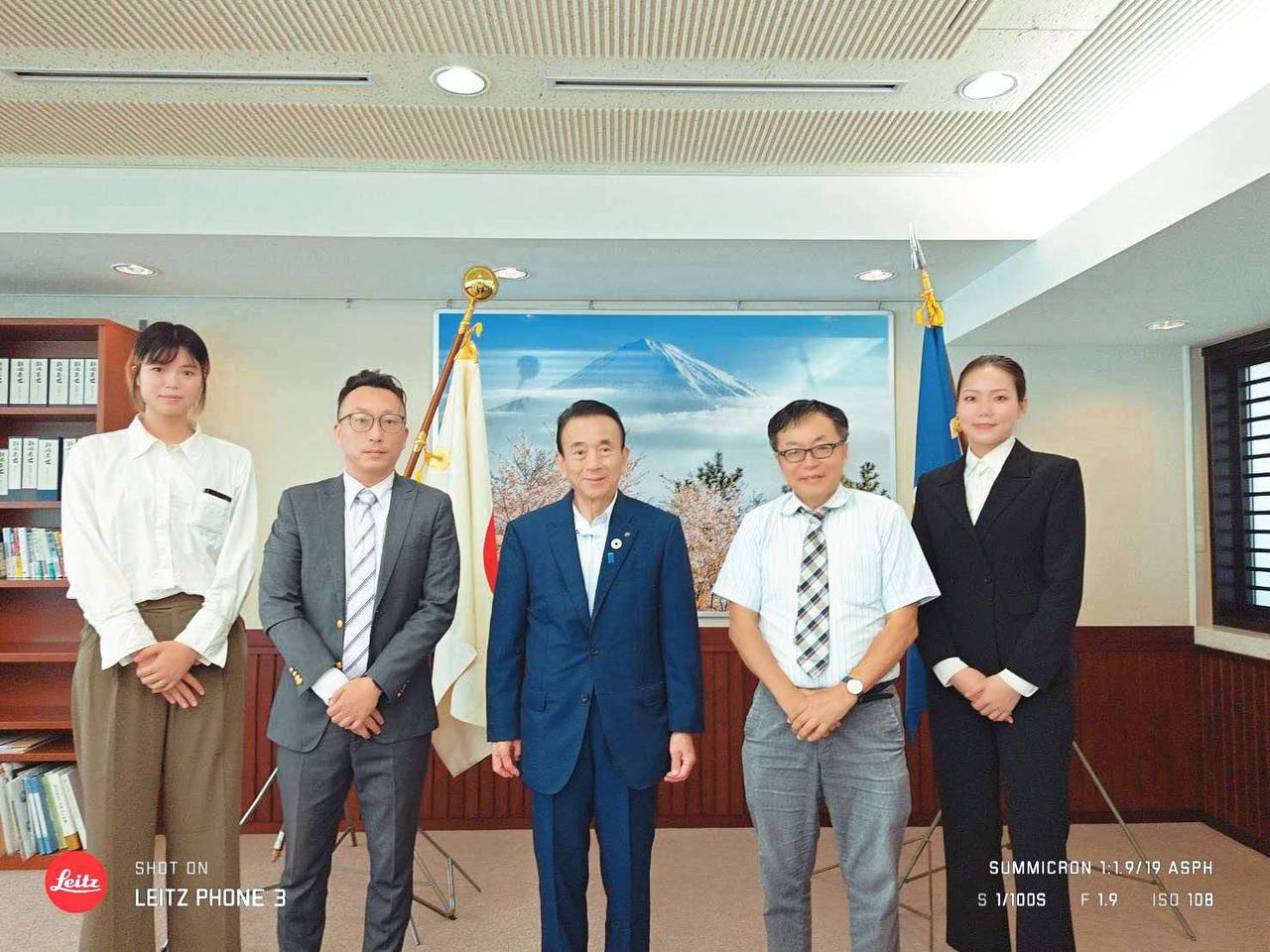 静岡県知事との意見交換会について